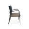 Lesro Newport 2 Seat Tandem Seating Metal Frame No Center Arms, Charcoal, RS Night Sky Back, MD Farro Seat NP1501 - alternate 3